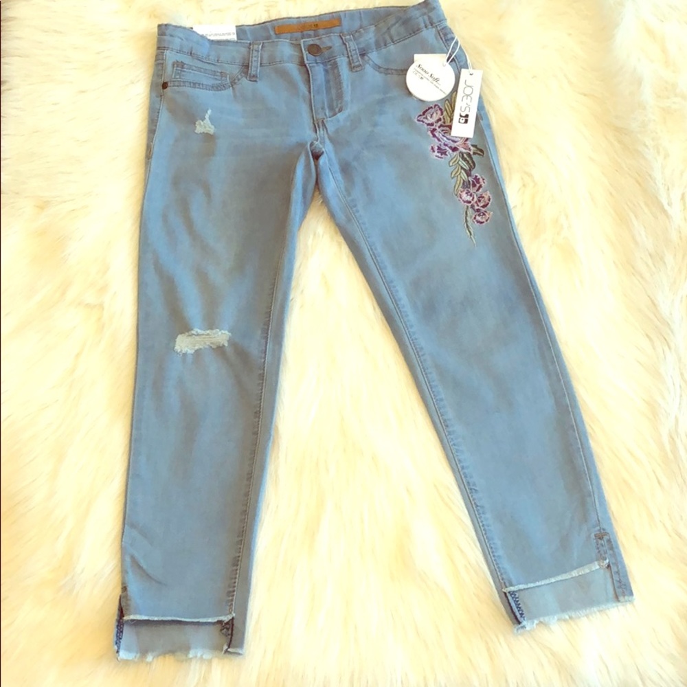 Joe’s mid rise skinny jeans